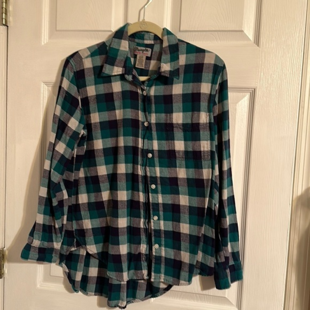 Wrangler Plaid Flannel Shirt
